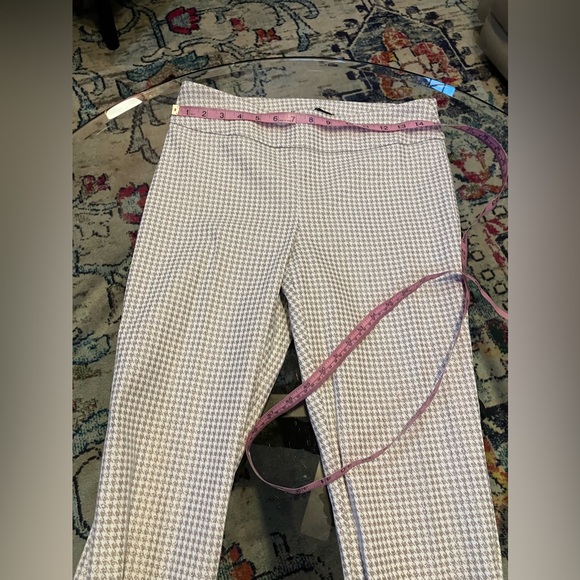 UP TUMMY CONTROL ANKLE BUTTON EMBELLISHED PANTS SZ 10 - Picture 3 of 7